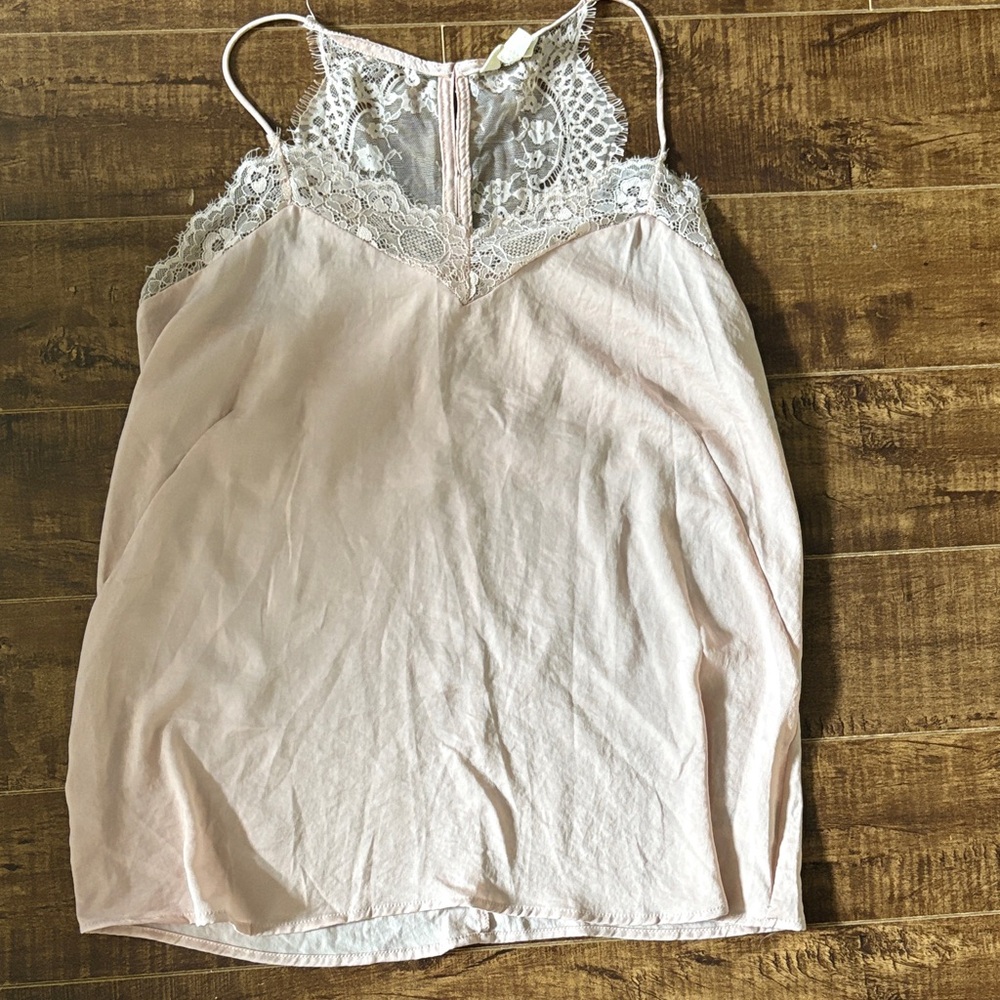 Adiva Pink Lace Camisole